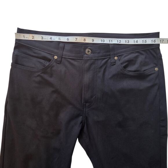 Levi Strauss Engineered for Movement 511 Slim Tech Pants Black sz 33X32 - Picture 6 of 13